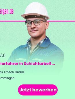 Staplerfahrer in Schichtarbeit (m/w/d) - Memmingen