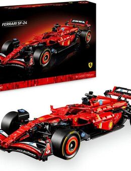 LEGO® Ferrari SF-24 F1 Rennauto (42207), LEGO® Technic Konstruktionsspielsteine, (1361 St), Made in Europe