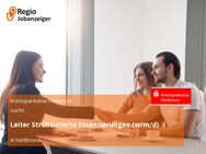 Leiter Strukturierte Finanzierungen (w/m/d) - Heilbronn