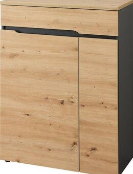 Innostyle Schuhschrank Fargo Schuhschrank, 80/107/38 (B/H/T cm) (1-St) 2 türig, Schubkasten, Soft Close