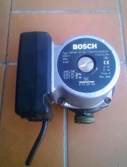 Bosch Junkers Pumpe DDPWM 15-60 8717204350 auch für ZSBR ZBR ZWBR ZB ZWB ZBS KBR - Stuttgart