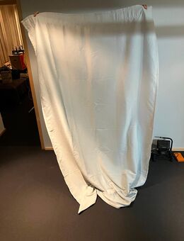 Gardinenstore zum verdunkeln, hellgrau - Berlin Spandau