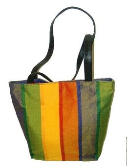 Aktuelle Schopper/Handtasche Stofftasche Regenbogen - Rödermark