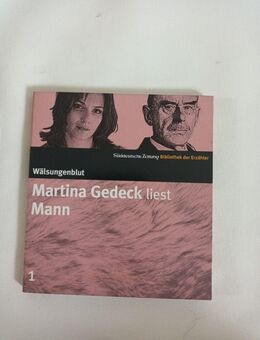 Wälsungenblut - Thomas Mann Und Martina Gedeck - Süddeutsche Zeitung Bibliothek - Essen