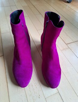 Damen-Stiefelette von Gabor, Gr.39, lila - Königswinter