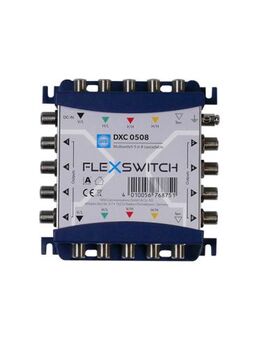 Ersatzgerät / Produktablöse: WISI DXC 0508 anstelle WISI DY 0508 PROSWITCH Multischalter 5 in 8, Kaskade & Stand alone, TERR. Passiv - Kaiserslautern