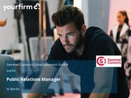 Public Relations Manager - Berlin