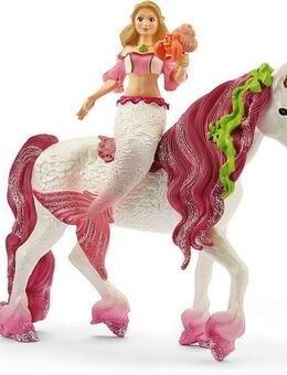 Schleich® Spielfigur BAYALA®, Meerjungfrau-Feya auf Unterwassereinhorn (70593)