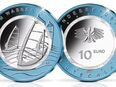 10 Euro – Gedenkmünze 2021, „Auf dem Wasser“, mit Polymerring, Prägebuchstabe A (Berlin), Stempelglanz in Münztasche in 96052
