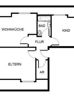 Demnächst frei! 2-Zimmer-Wohnung in Herne Unser Fritz - Herne