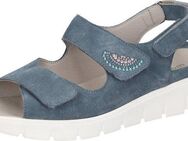 Waldläufer K-Adea Keilsandalette, Sommerschuh, Sandale, Keilabsatz, mit Klettverschlüssen, K-Weite