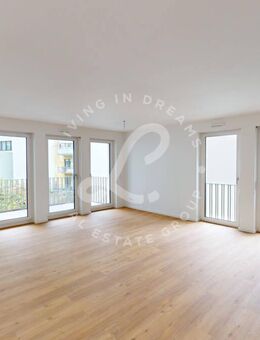 *Neubau* M43 Central Living | Große 2-Zimmerwohnung mit EBK und Balkon im ruhigen Innenhof - Frankfurt (Main)