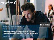 Elternzeitvertretung (m/w/d) für den Lizenzeinkauf im Audio Verlag München - München