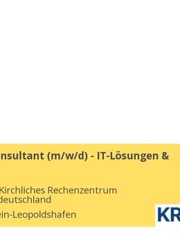 Presales Consultant (m/w/d) - IT-Lösungen & Services - Eggenstein-Leopoldshafen