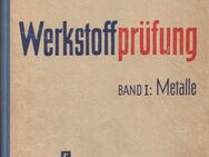 Buch von Dr.-Ing. HERBERT LEHMANN "Werkstoffprüfung Band I: Metalle" [1951] - Zeuthen
