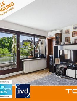 1-Zimmer-Wohnung mit Balkon und Tiefgaragenstellplatz in Zuffenhausen - Stuttgart