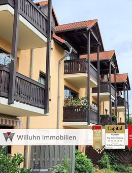 Dachgeschosswohnung mit Balkon + Speicher + PKW-Stellplatz + EBK möglich - Machern