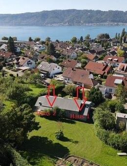 Zweitwohnsitz in Ludwigshafen am Bodensee - gemütliches Ferienhaus mit großem Grundstücksanteil - Bodman-Ludwigshafen