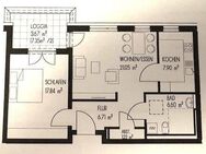 Seniorengerechte Eigentumswohnung 2 ZKB, ca. 65m², Loggia, aktuell vermietet... - Bad Dürkheim