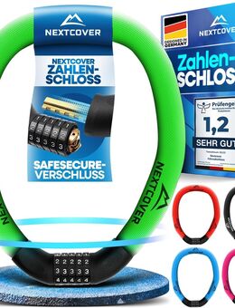 NEXTCOVER Fahrradschloss mit Zahlencode Zahlenschloss grün - Birkenfeld (Baden-Württemberg)