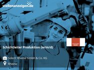 Schichtleiter Produktion (w/m/d) - Rheine