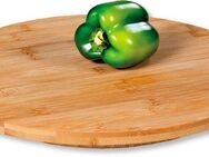 KESPER® Servierplatte Servierplatte, Bambus, (1-tlg), Ø 35 cm