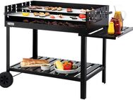 Tepro Holzkohlegrill Grillwagen Atlanta, BxTxH: 138x69x92 cm