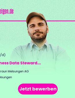 Business Data Steward (w/m/d) - Melsungen