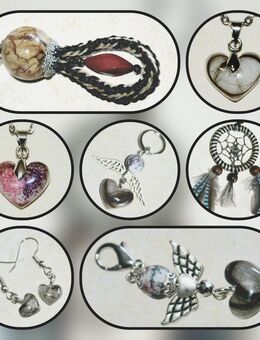 Tierhaarschmuck, Ohringe, Kettenanhänger, Schlüsselanhänger, Traumfänger - Moormerland