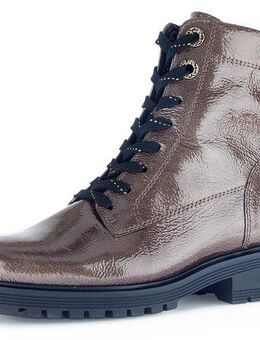 Gabor Pisa Schnürboots, Blockabsatz, Schnürstiefelette, Komfortschuh in Weite H