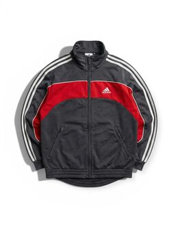 Vintage Adidas Trainingsjacke aus 2006 - Top Zustand - Grau/Rot - - Wörrstadt