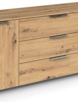 rauch Schubkastenkommode Kommode Türkommode Sideboard Kombikommode FLIPP (Breite 160 cm mit 2 Einlegeböden), 2-türig mit 3 Schubladen und Soft-Close-Funktion
