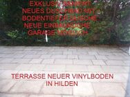 EXKLUSIV SANIERT NEUES DUSCHBAD MIT BODENTIEFER DUSCHE NEUE EBK TERRASSE NEUER VINYLBODEN HILDEN - Hilden