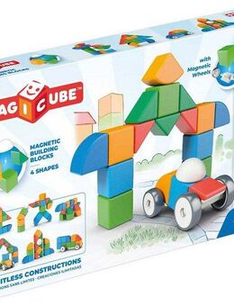 Geomag™ GEOMAG™ Magicube Shapes Little World 25 Magnetspielbausteine, (25 St), Made in Europe