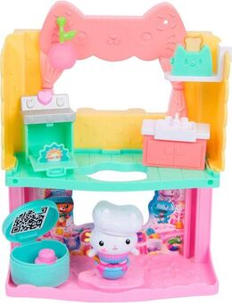 Spin Master Spielwelt Gabby’s Dollhouse: Der Film – Portal Raum, Cakeys zuckersüße Sprinkleküche"