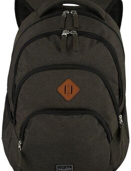 travelite Laptoprucksack BASICS Melange, Freizeitrucksack Arbeitsrucksack Schulrucksack Reiserucksack