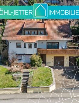 Sonniges, großzügiges Ein-/Zweifamilienhaus in Aussichtslage von Albstadt-Laufen! - Albstadt