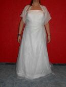 Hochzeikleid (Ladybird, 52, cremeweiß, gereinigt) Brautkleid in 91093