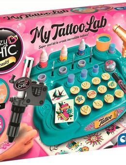 Clementoni® Kreativset Crazy Chick, Tattoo-Studio