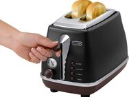 De'Longhi Toaster CTOV 2003.BK, 2 kurze Schlitze, 900 W