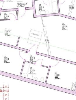 großzügige 3 Raum Wohnung City - Güstrow Zentrum