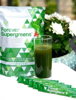 FOREVER SUPERGREENS - AKTIONSPREIS ab 32,- € - 30 Portionen Superfood-Drink mit Aloe Vera - Berlin