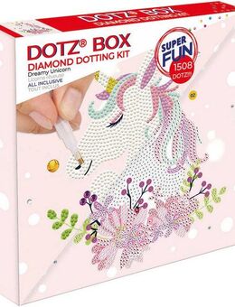 Diamond Dotz Kreativset Diamond Painting Verträumtes Einhorn
