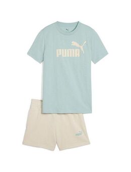 PUMA Trainingsanzug ESS NO.1 LOGO TEE AND SHORTS SET G (2-tlg)