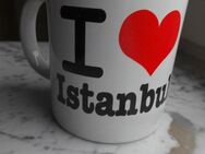 I love Istanbul Becher Tasse Keramik Türkei Henkelbecher weiß 3,- - Flensburg