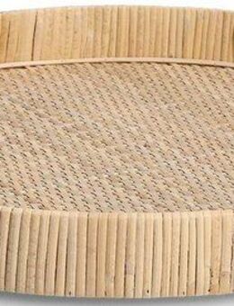 Zeller Present Tablett Nature, Rattan, (1-tlg)