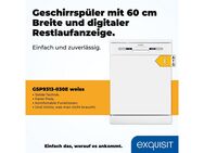 exquisit Standgeschirrspüler GSP9313-030E weiss