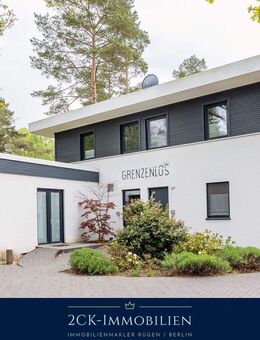 Premium Bauhaus Ferienvilla - 160 m² Wohnfläche auf 950 m², Strand fußläufig, mit Sauna & Wallbox! - Glowe