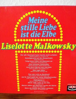 Liselotte Malkowsky-Meine stille Liebe ist die Elbe-Vinyl-LP,1969 - Linnich