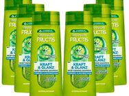 GARNIER Haarshampoo Garnier Fructis Kraft & Glanz Shampoo, Set, 6-tlg., Stärkt das Haar und verleiht Glanz